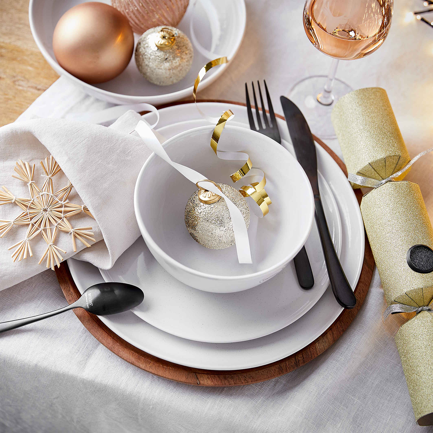 NATIVE farfurie pentru mic dejun Ø 23 cm, alba