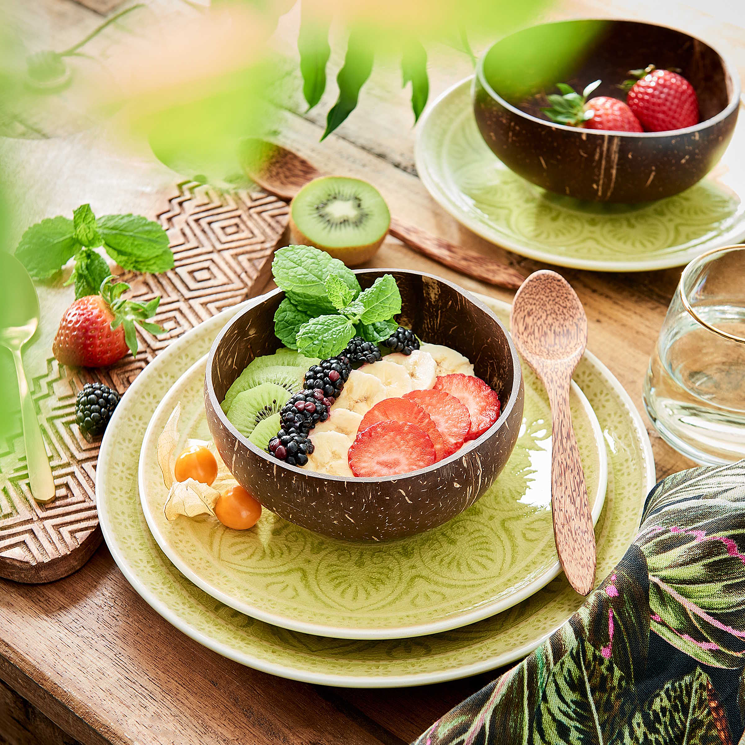 SUMATRA farfurie Ø 21 cm, lime