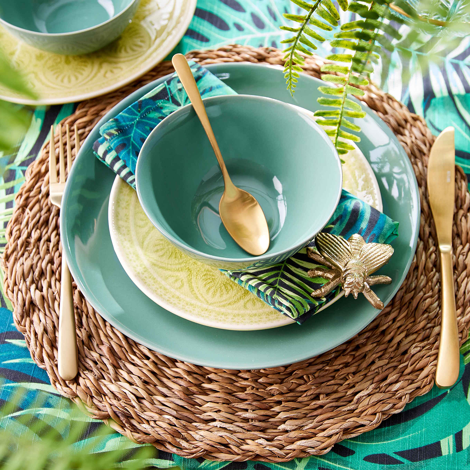 SUMATRA farfurie Ø 21 cm, lime