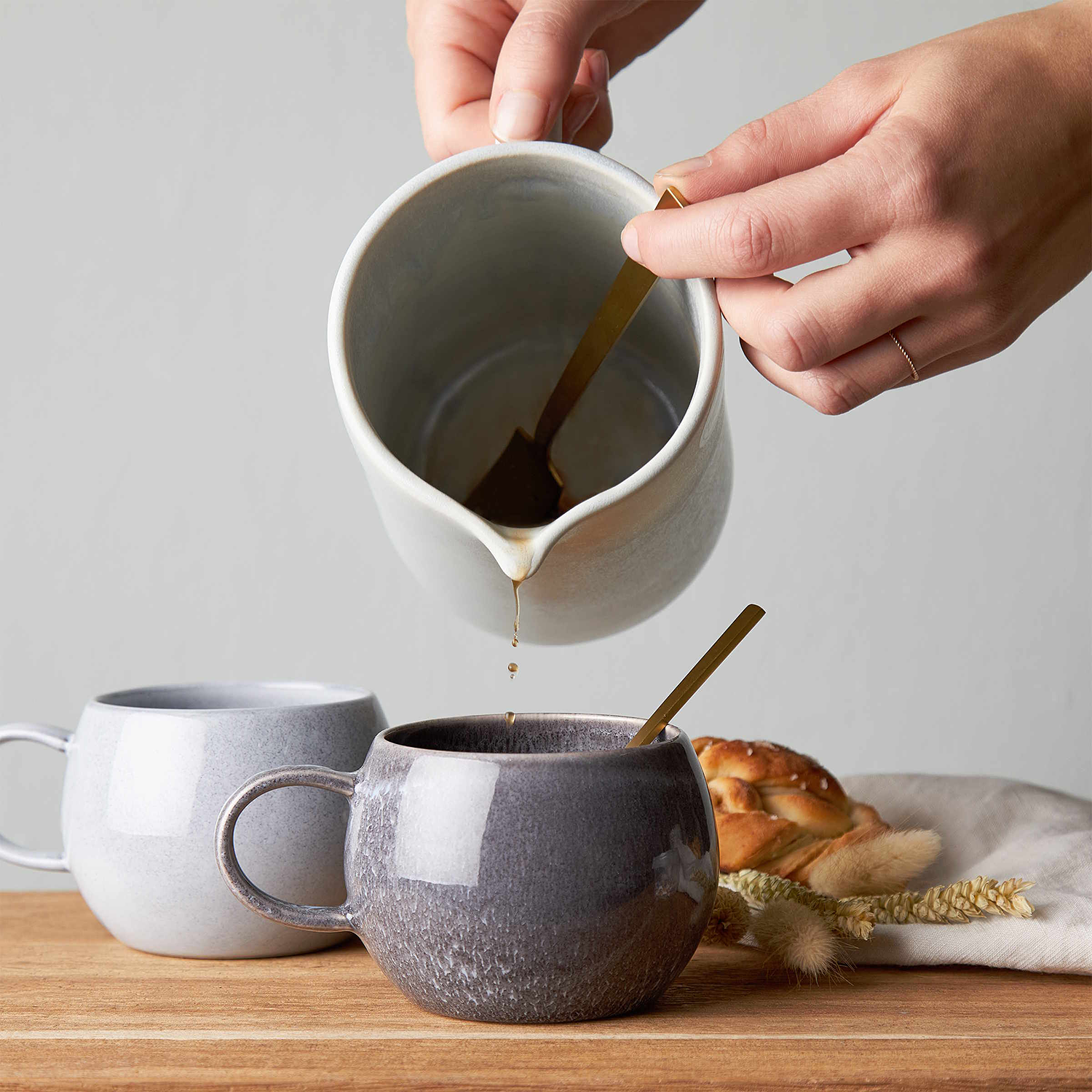 COTTAGE cana, albastru inchis 350 ml