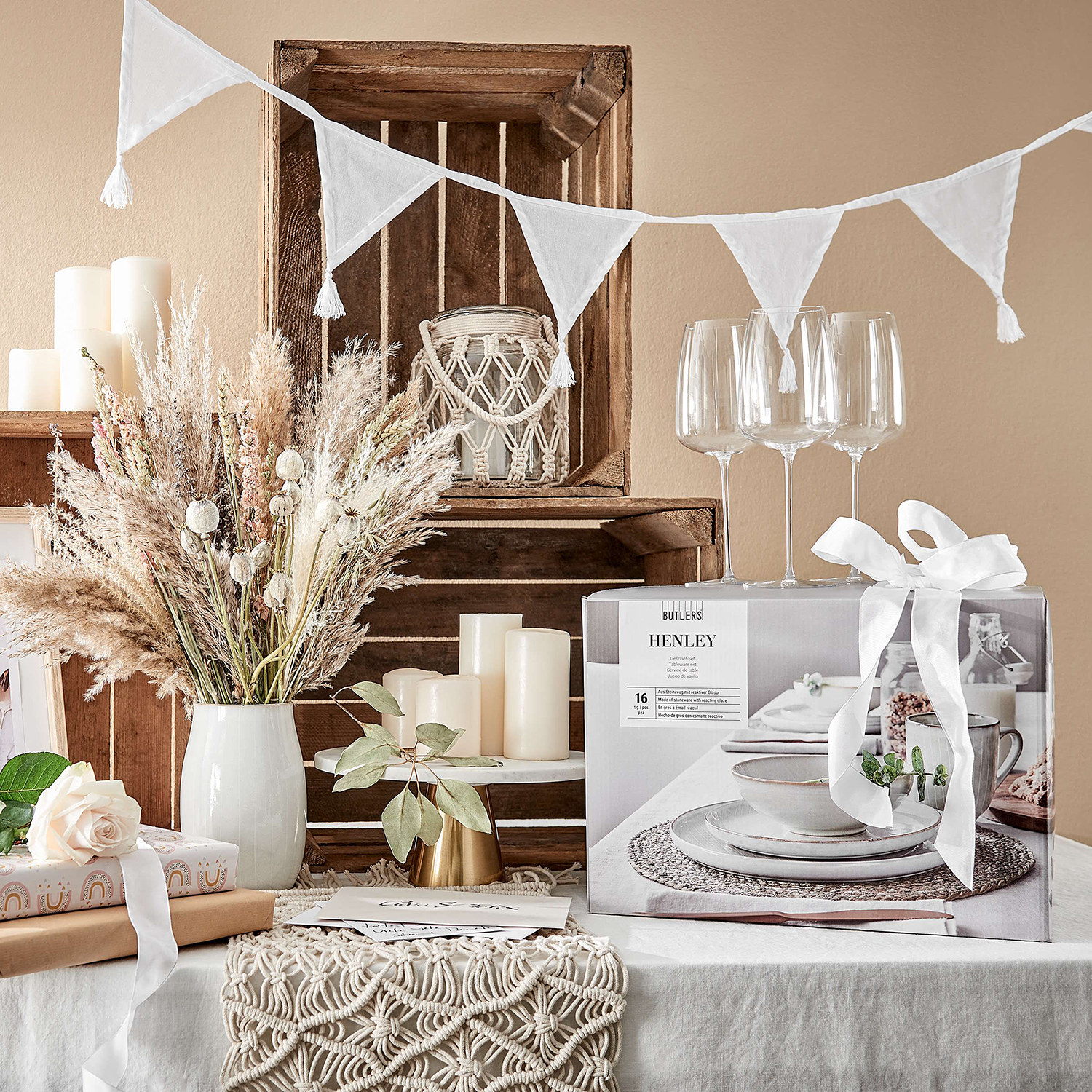 HENLEY vaza 17cm Ø9cm