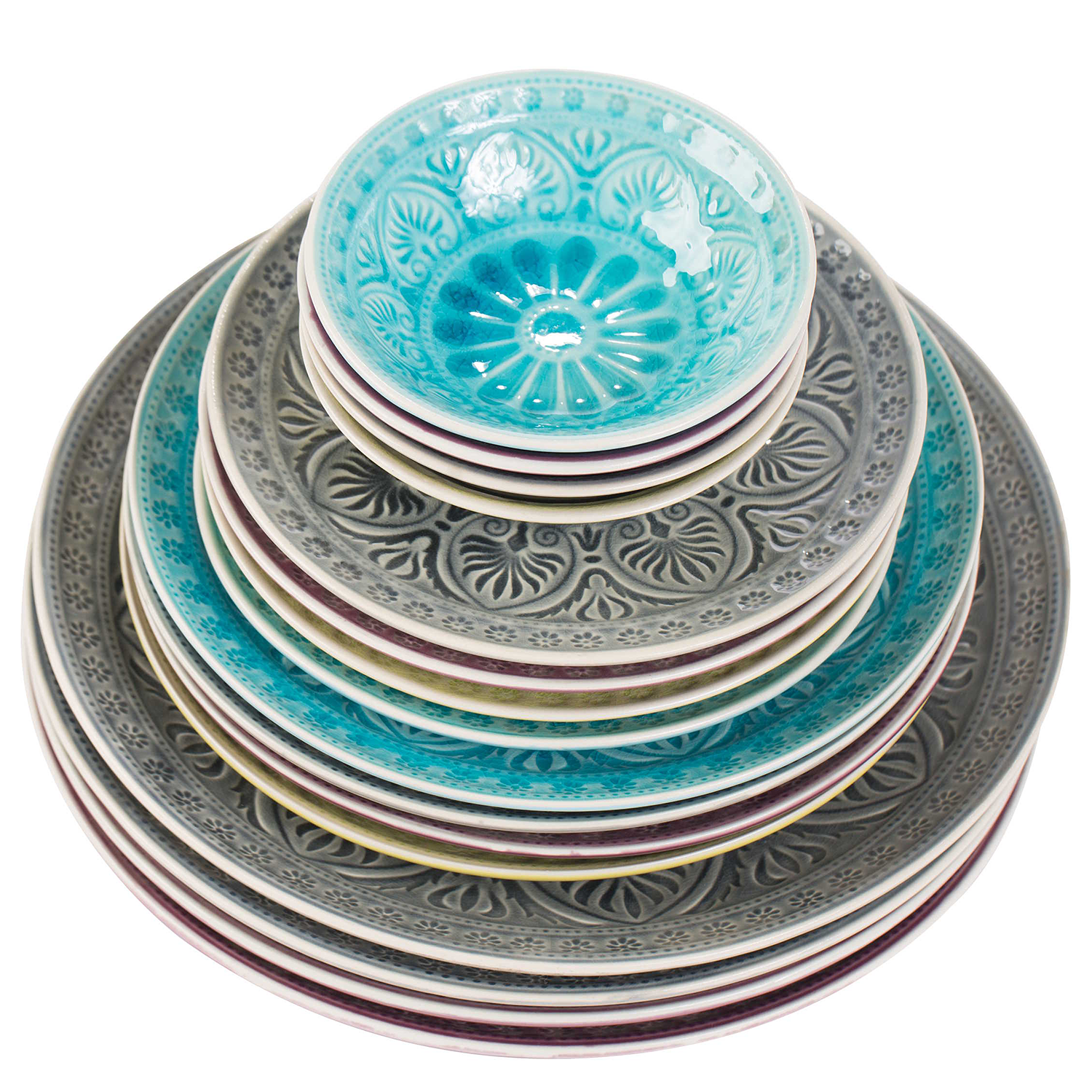 SUMATRA bol Ø14 cm 200ml, turcoaz