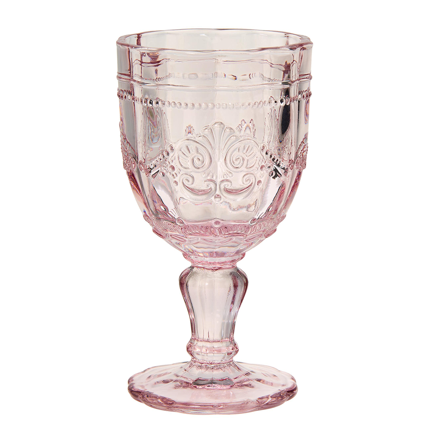VICTORIAN pahar de vin 230ml, roz