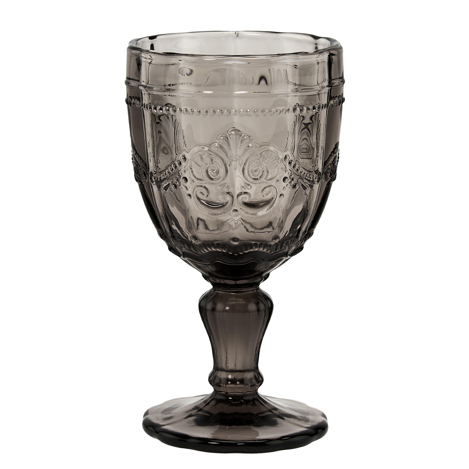 VICTORIAN pahar de vin 230ml, fumuriu