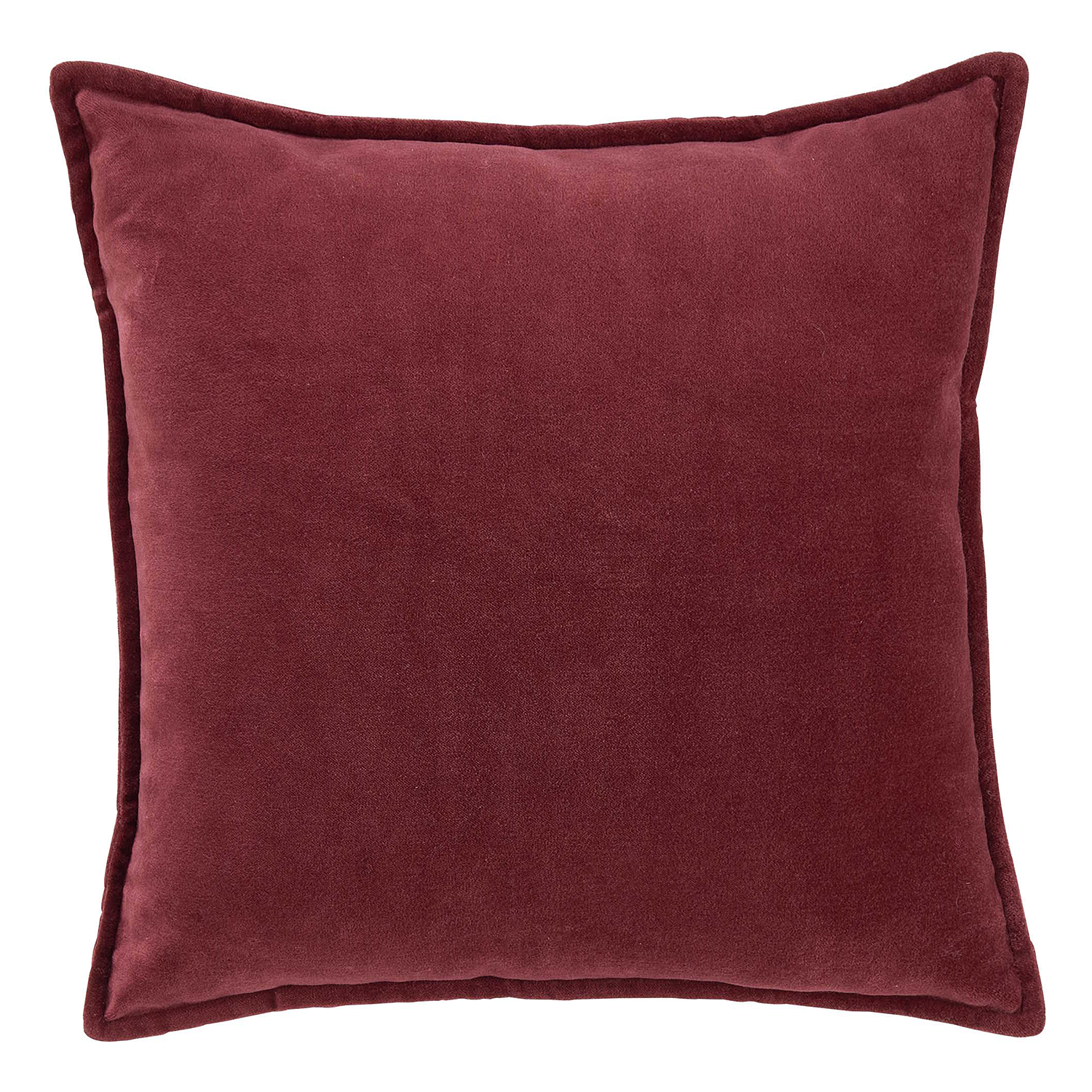 COTTON VELVET perna 45x45cm, bordeaux