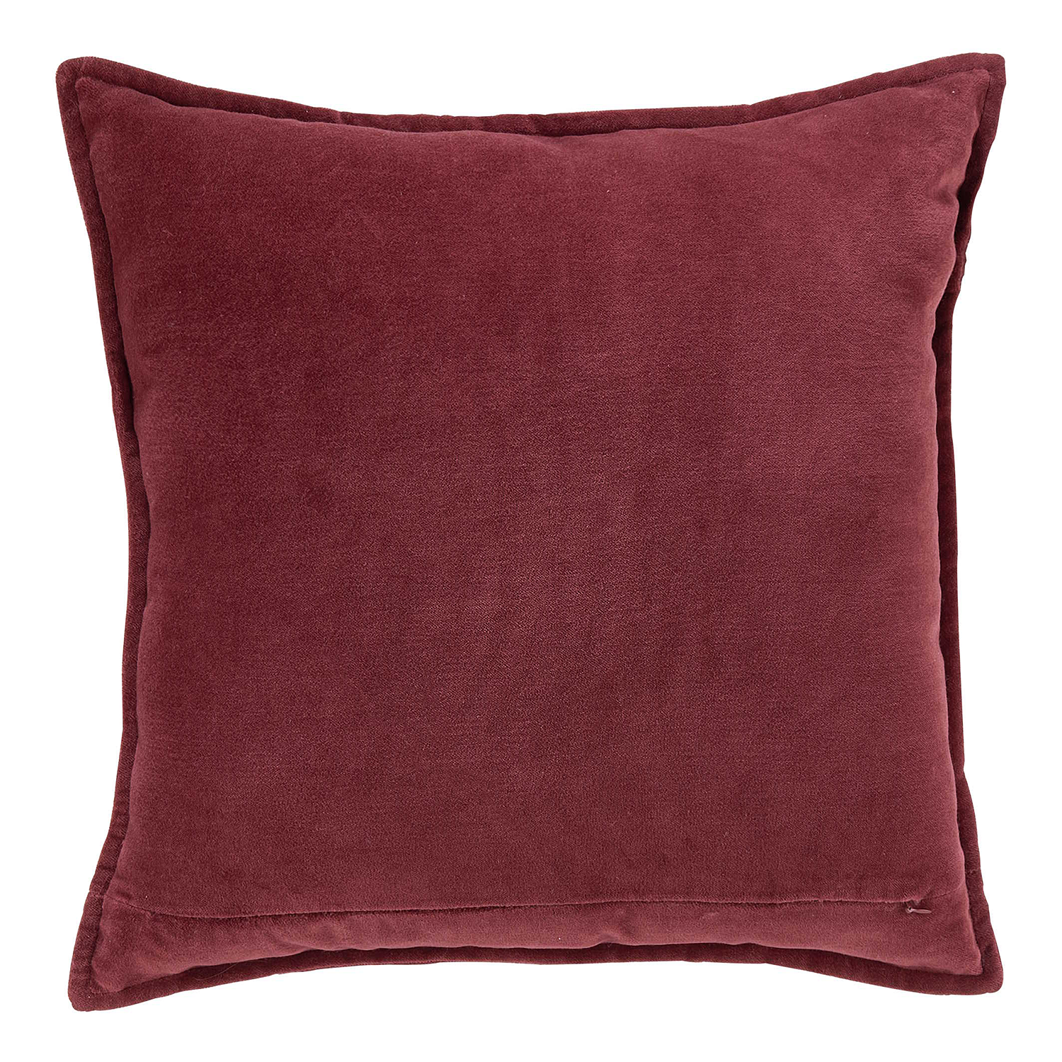 COTTON VELVET perna 45x45cm, bordeaux
