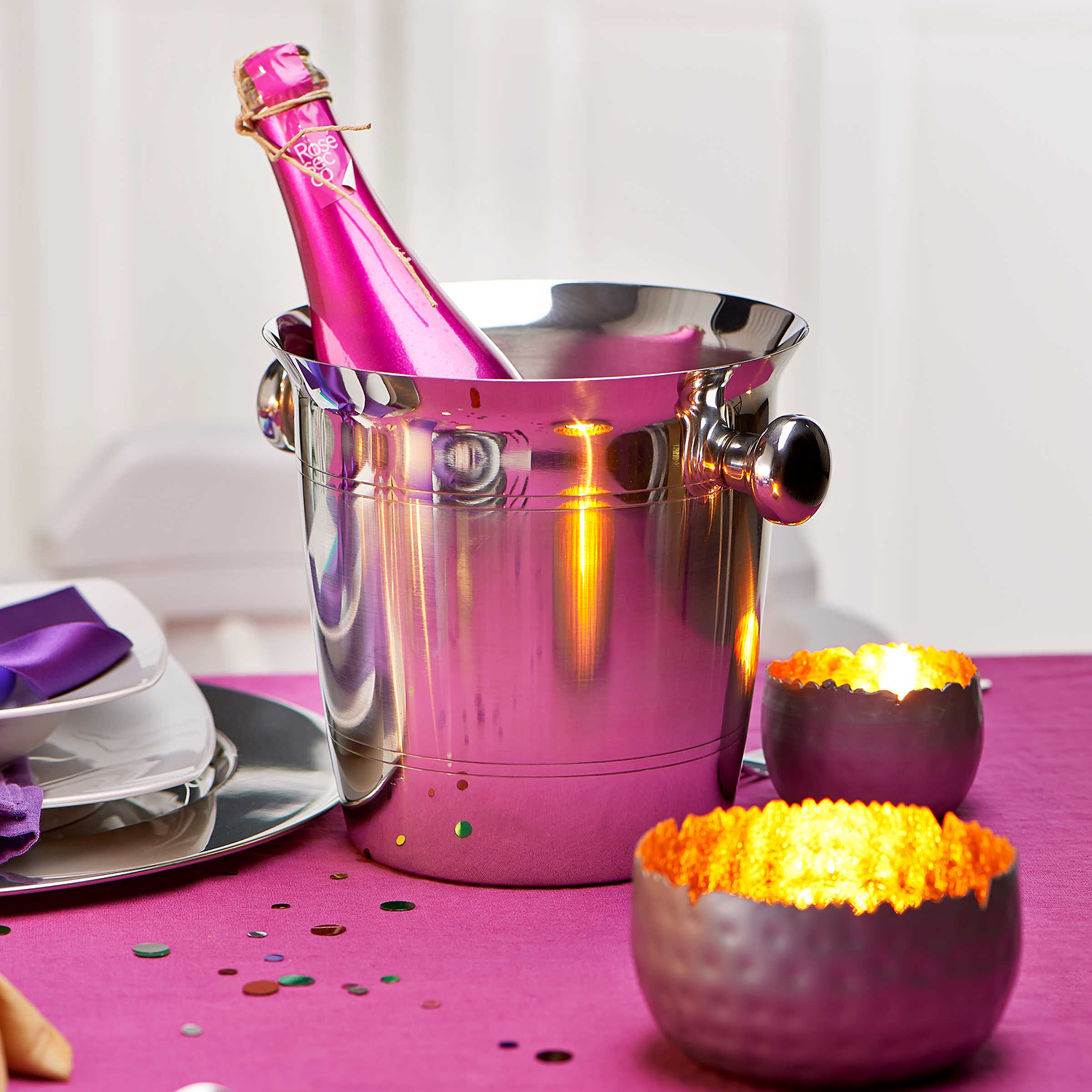 CHAMPAGNE frapiera din otel inoxidabil