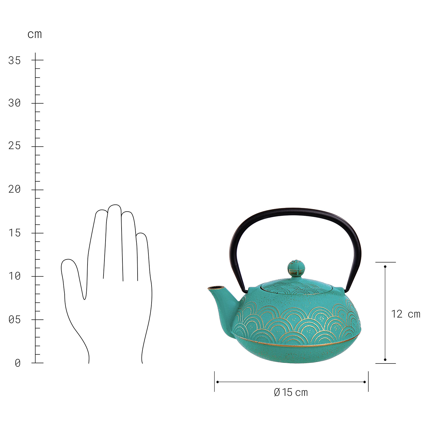 CEREMONY ceainic 0,9l