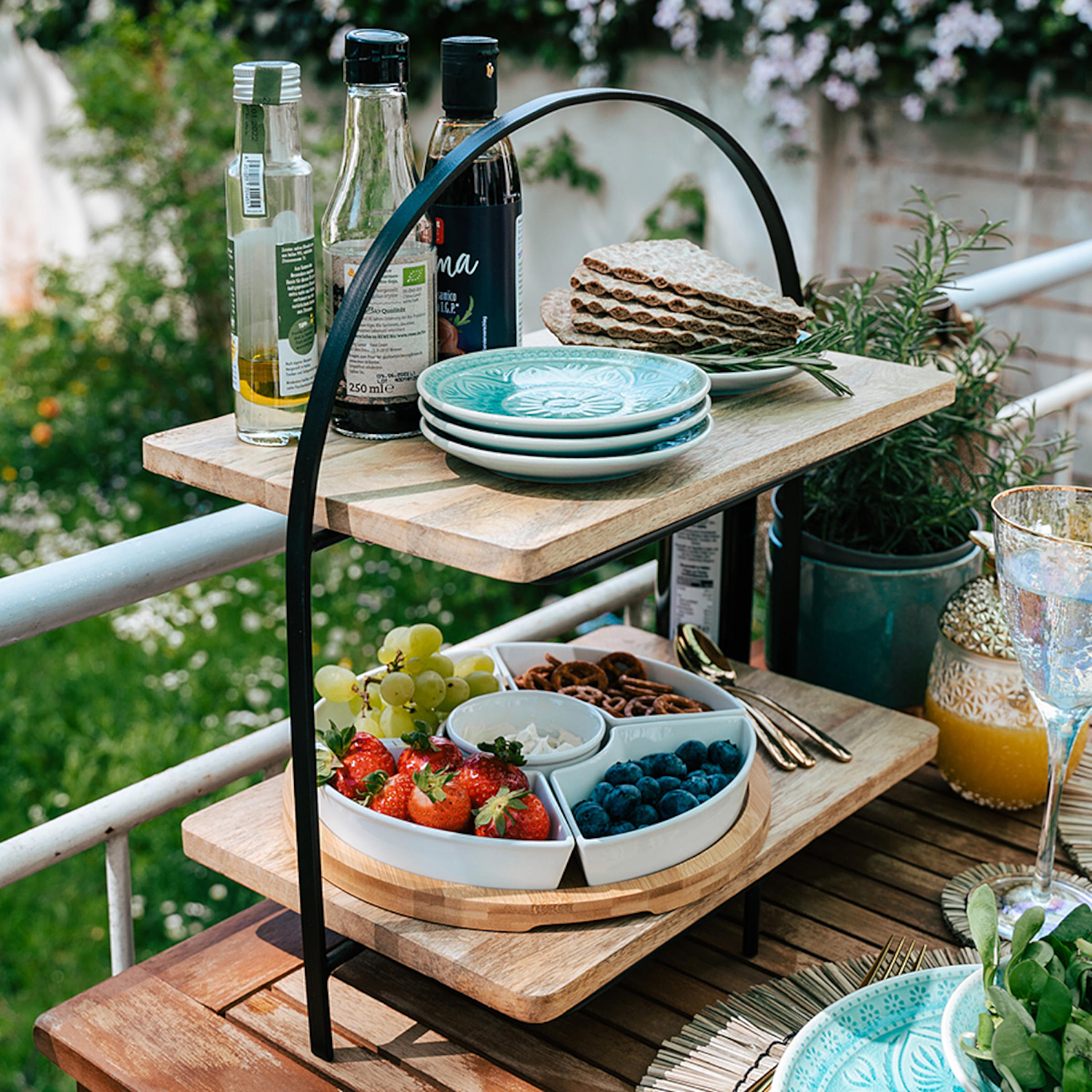 MANGO DAYS two suport etajat dreptunghiular