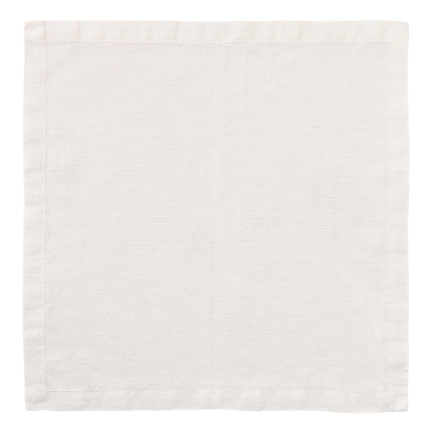 RIGA servet in 42x42 cm, alb