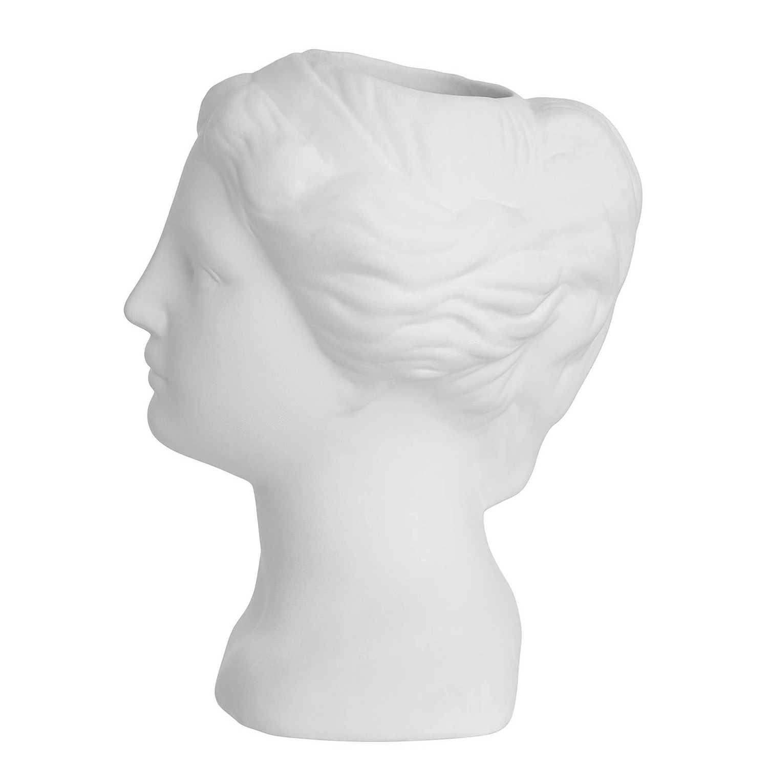 APHRODITE vaza ceramica H:18,10 alba