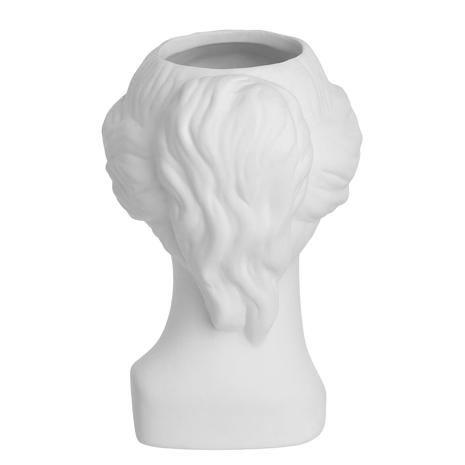 APHRODITE vaza ceramica H:18,10 alba