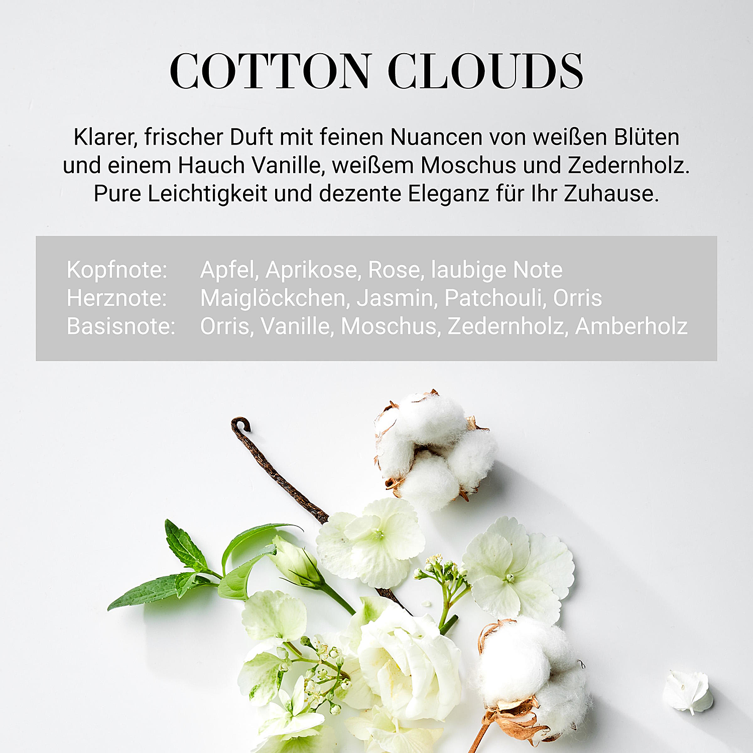 HOME & SOUL lumanare parfumata - No 1 Cotton Clouds
