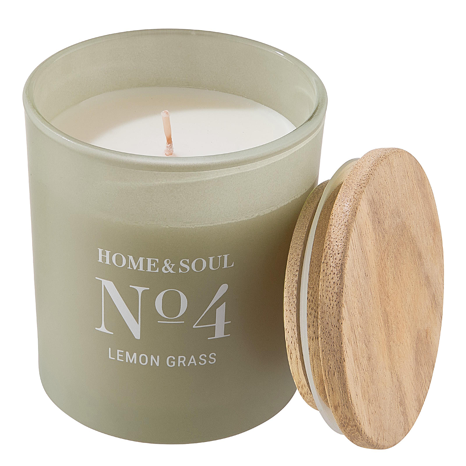 HOME & SOUL lumanare parfumata - No 4 Lemon Grass
