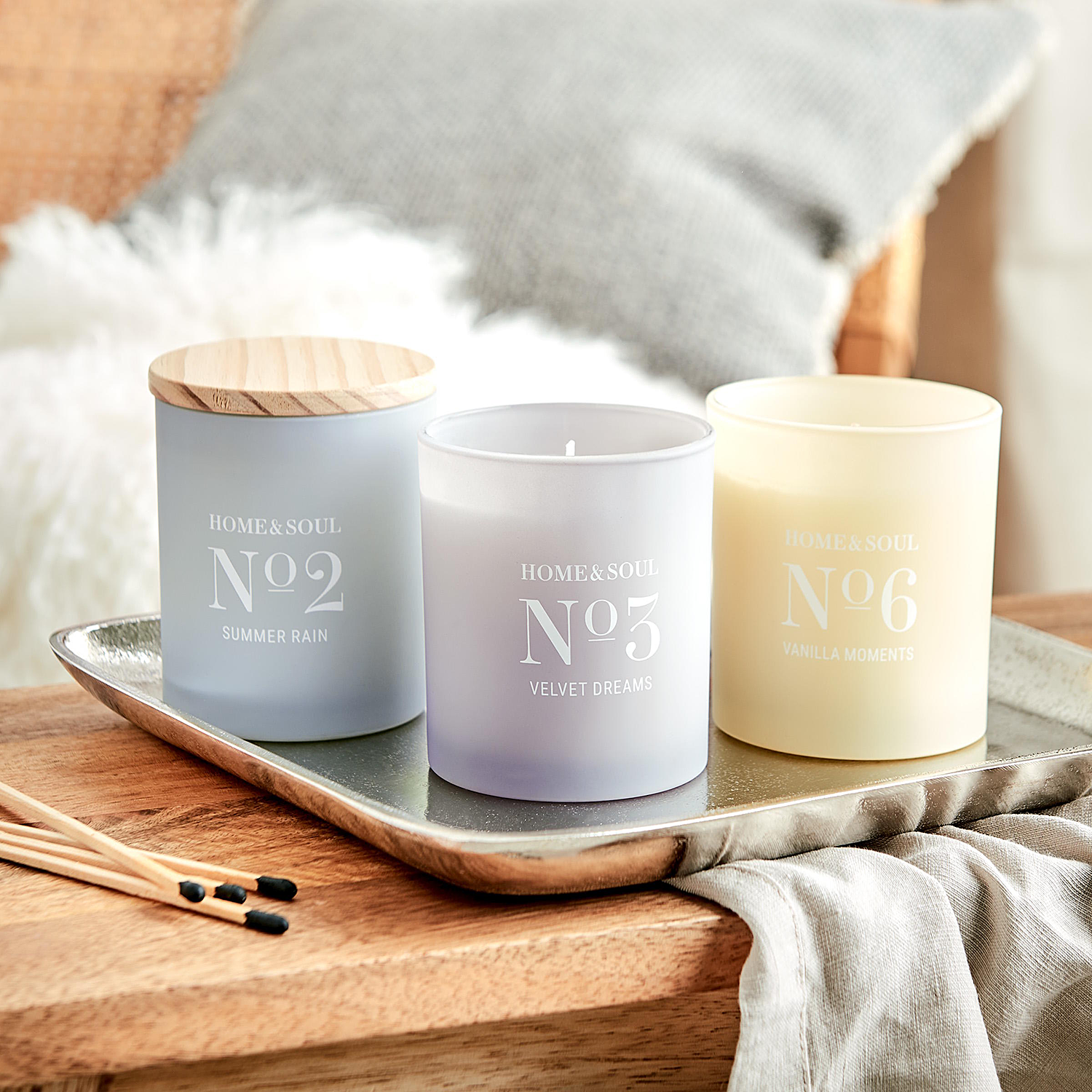 HOME & SOUL lumanare parfumata - No 3 Velvet Dreams