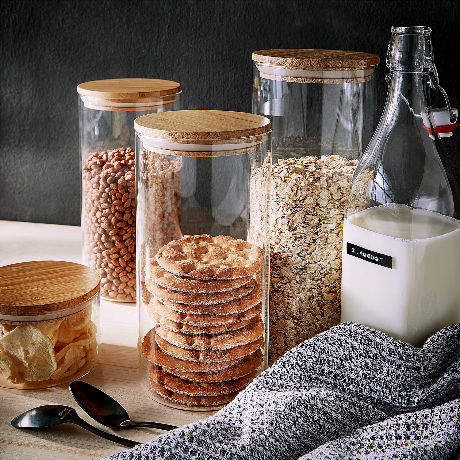 WOODLOCK recipient de sticla | 550 ml