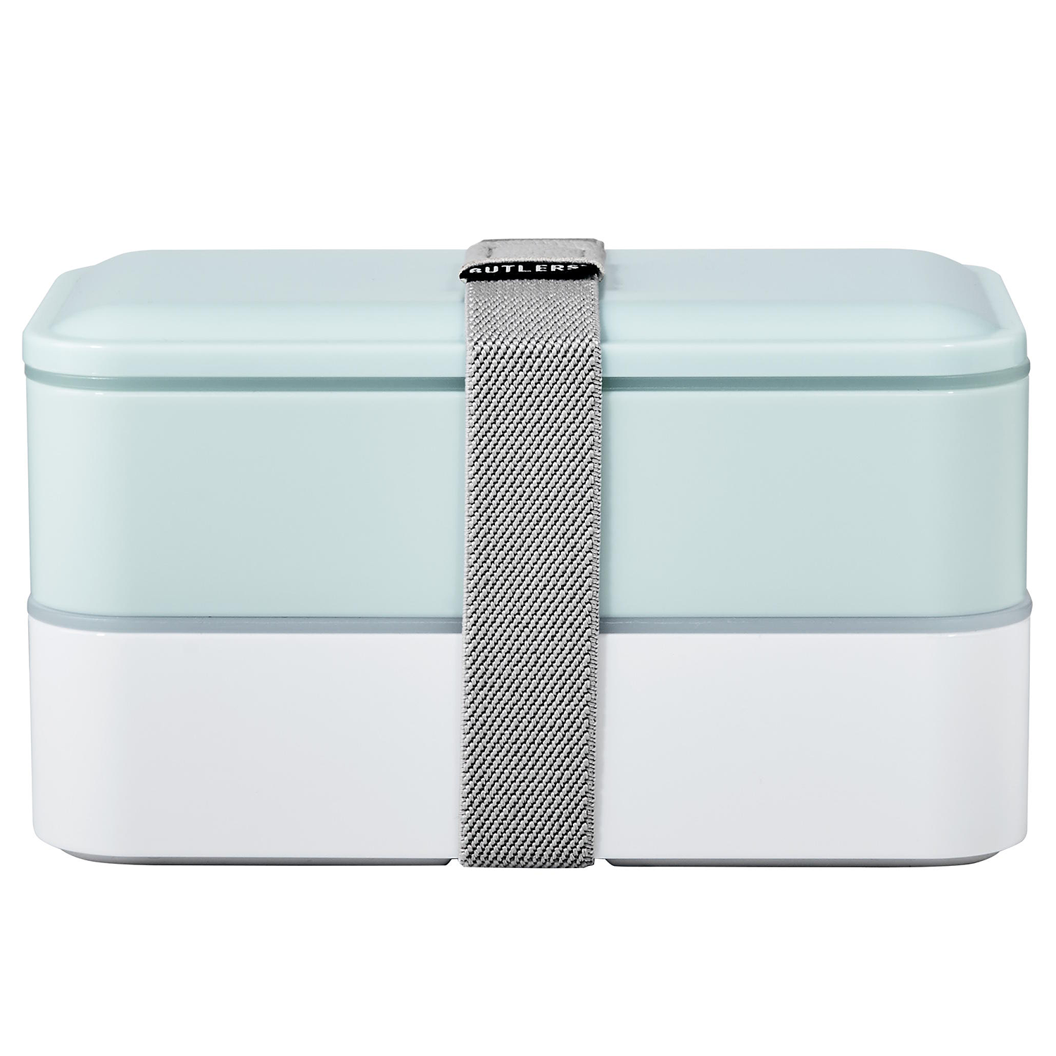 SNACK PACK cutie pranz cu tacamuri albastra