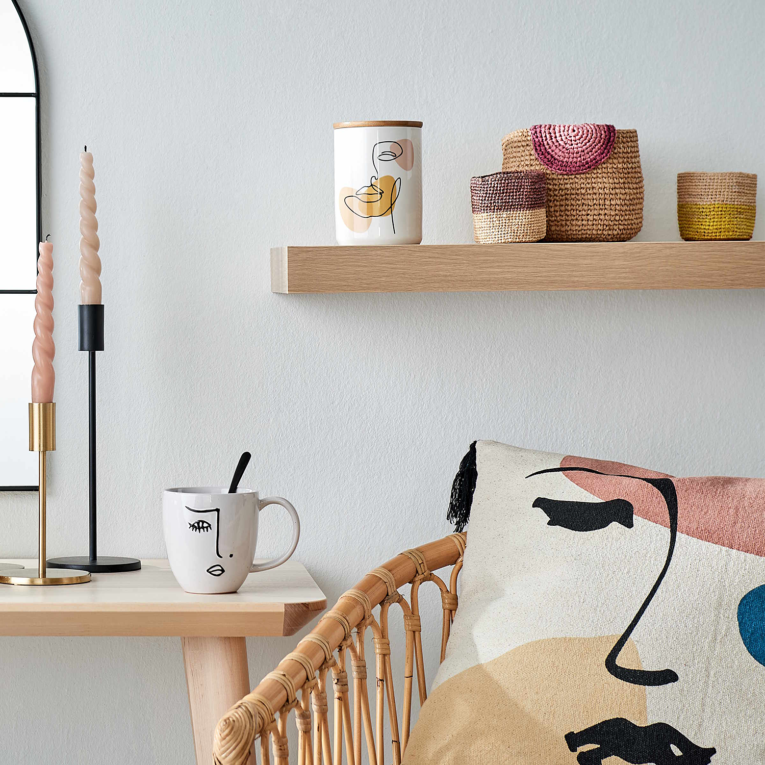 QUEEN IT cutie de depozitare 450 ml - line art