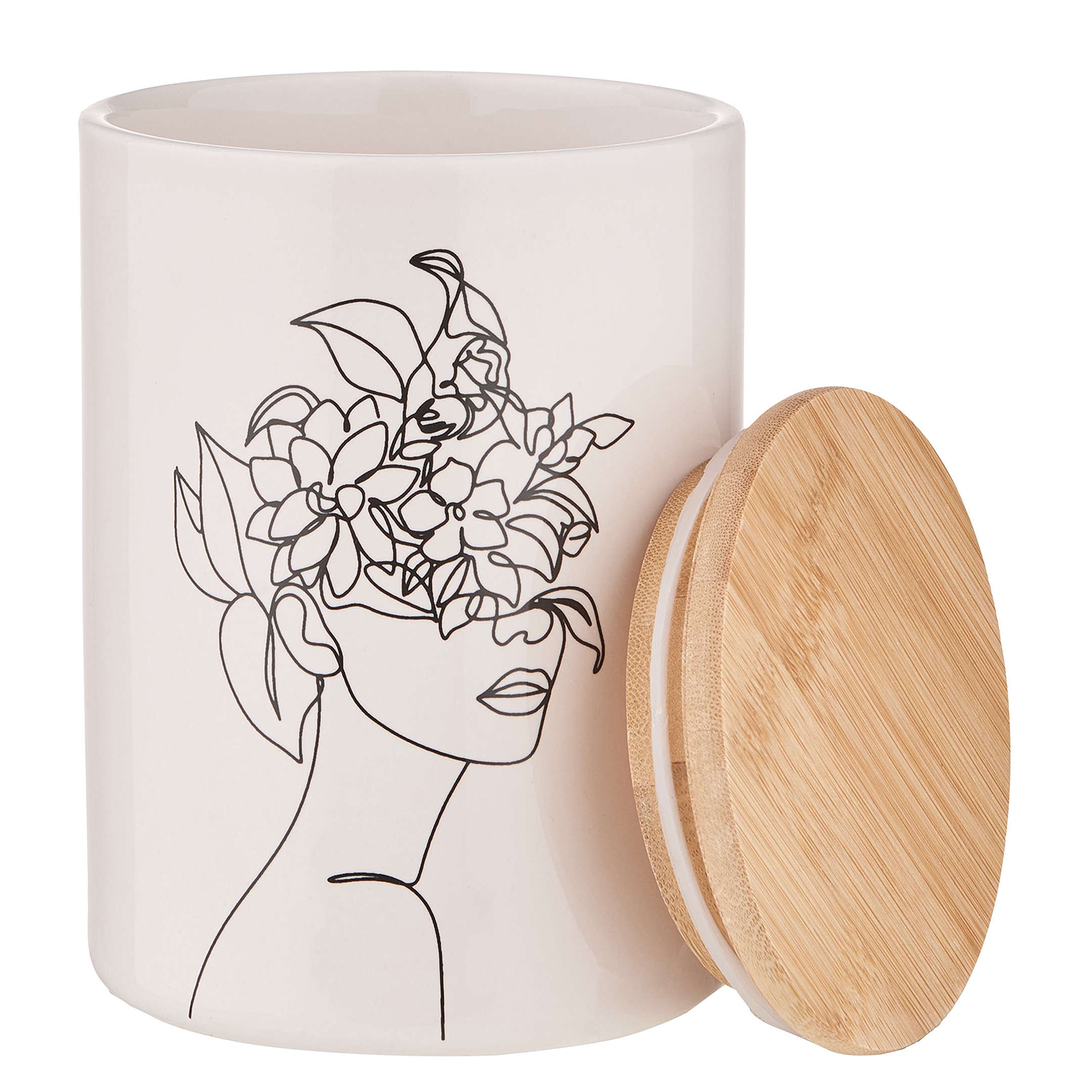 QUEEN IT cutie de depozitare 700 ml - line art