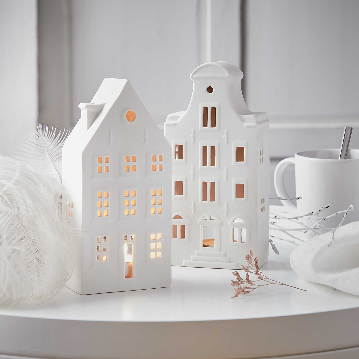 AMSTERDAM tealight casuta ceramica 3