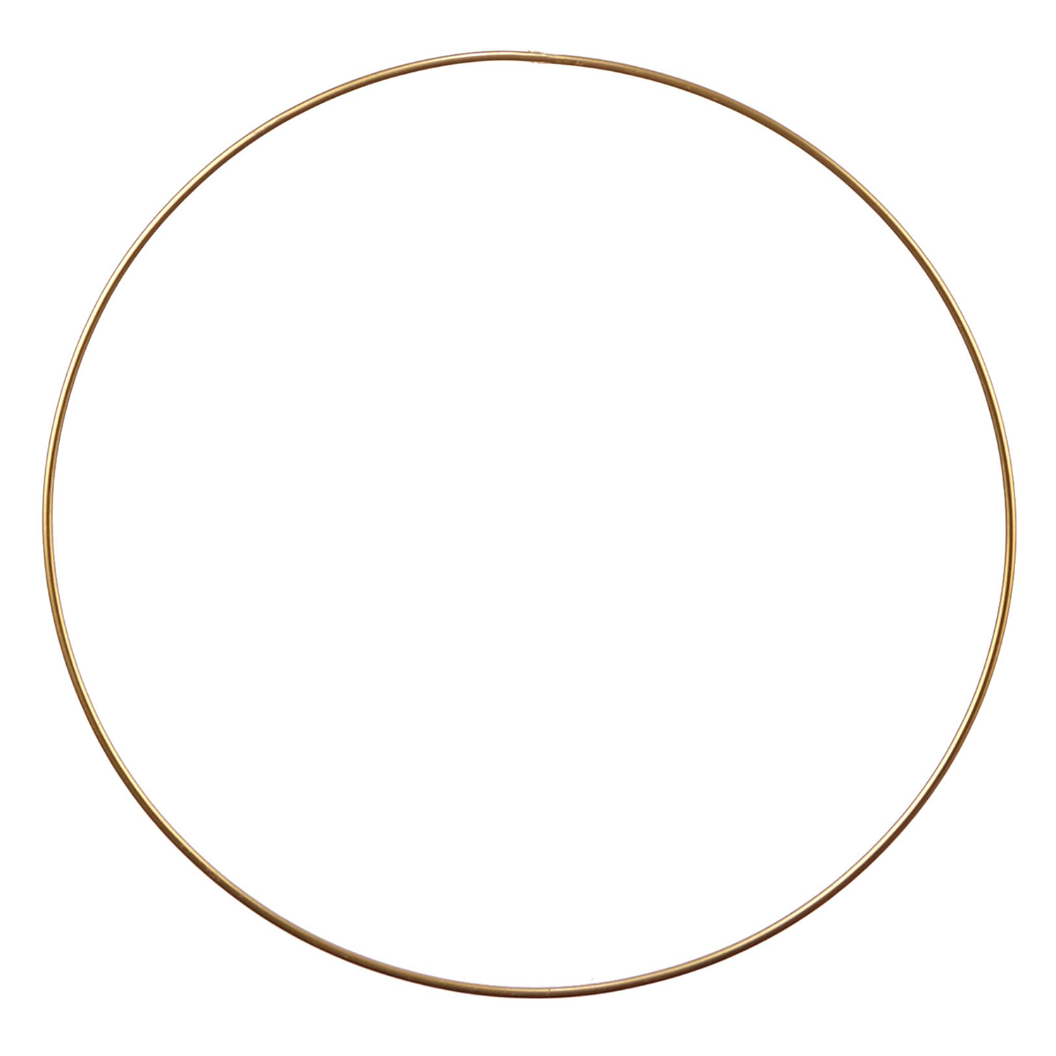 LUNA inel metalic decorativ 30cm