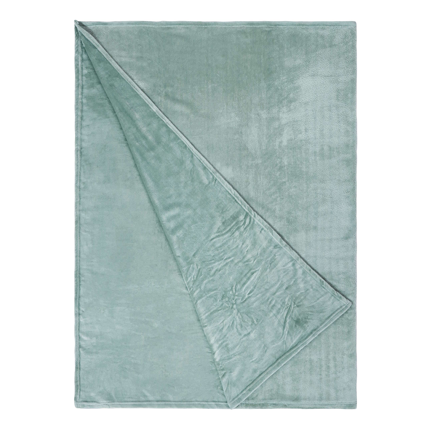 LAZY DAYS patura fleece 150x200 cm, salvie