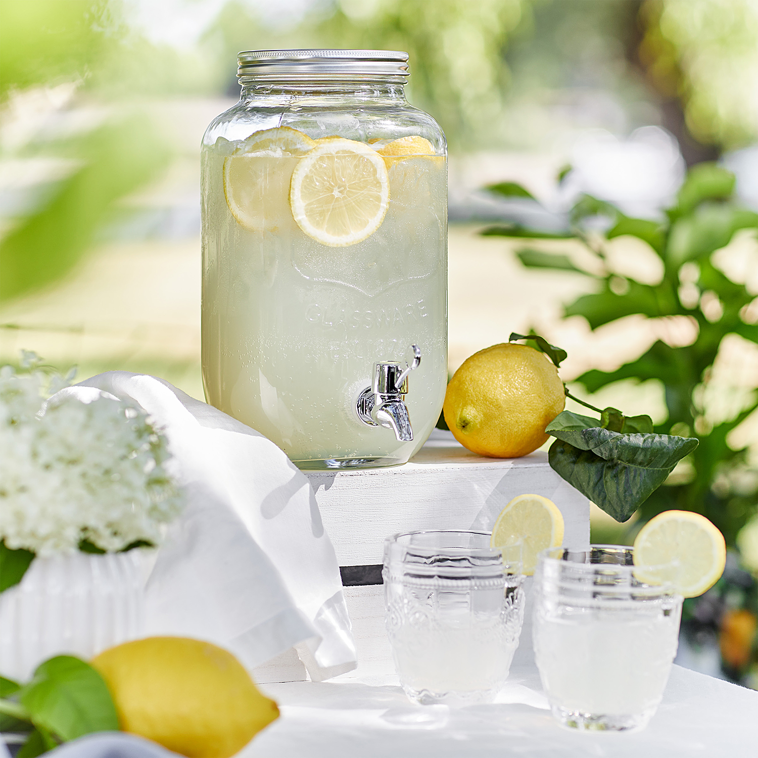 REFRESH dozator de suc din sticla 3,5l