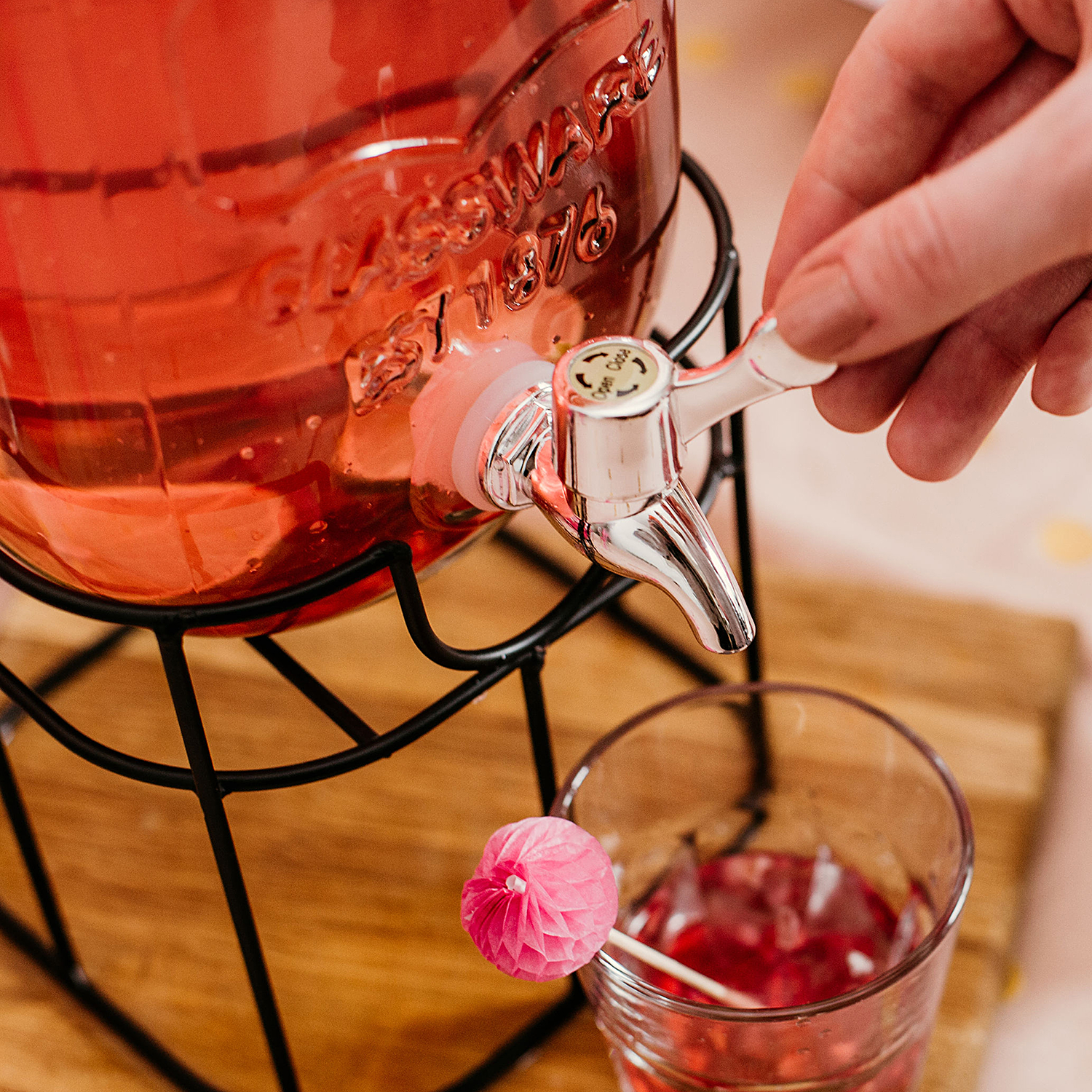 REFRESH dozator de suc din sticla 3,5l