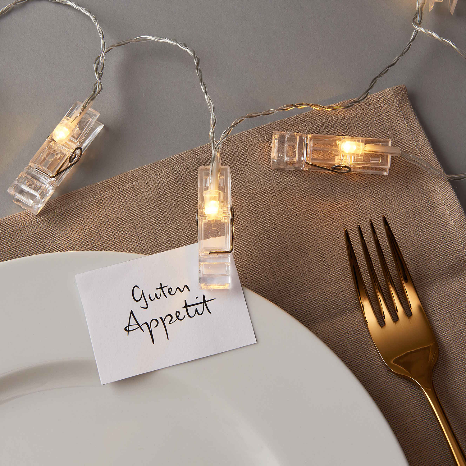 CLIP ART LED suporturi transparente 10L USB