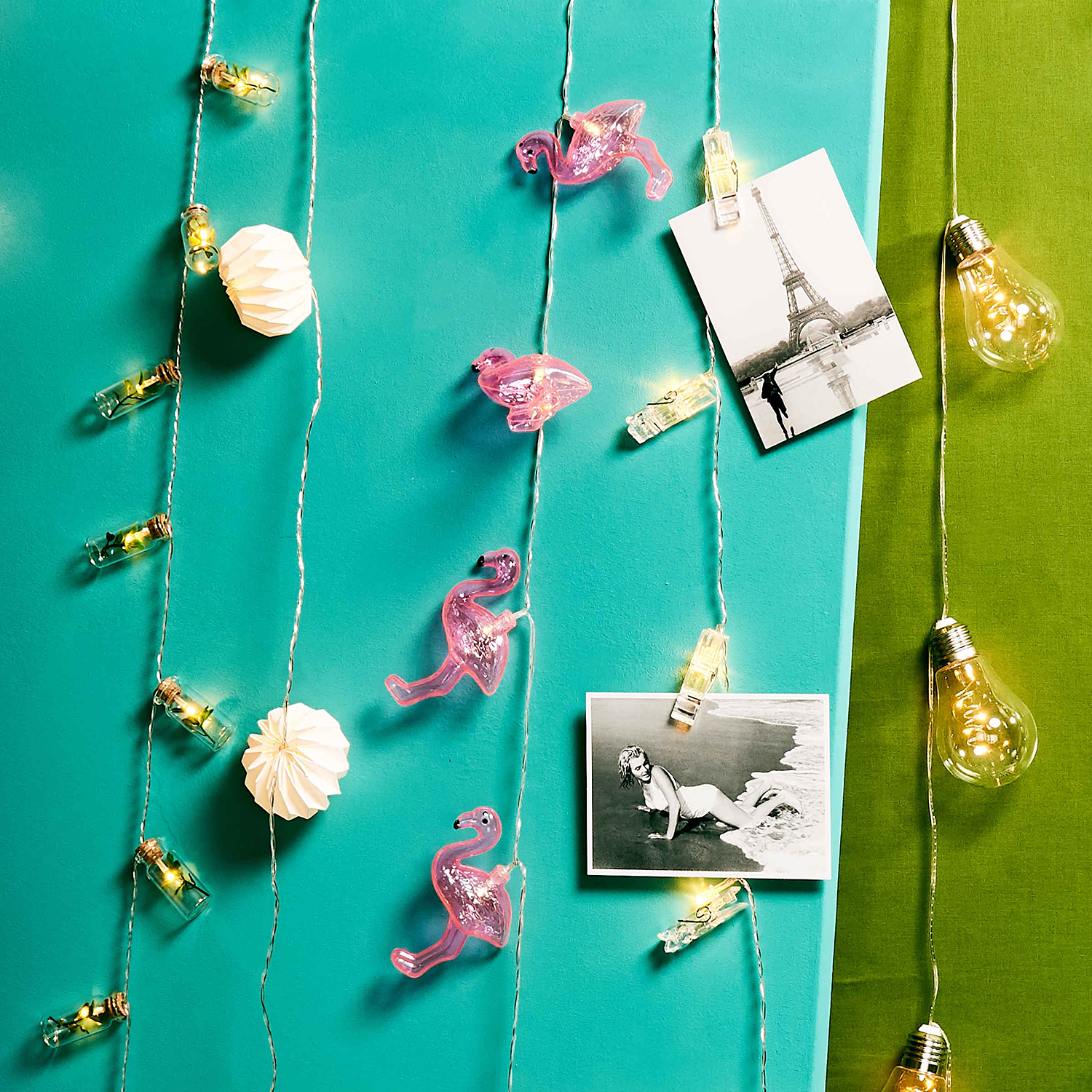 CLIP ART LED suporturi transparente 10L USB