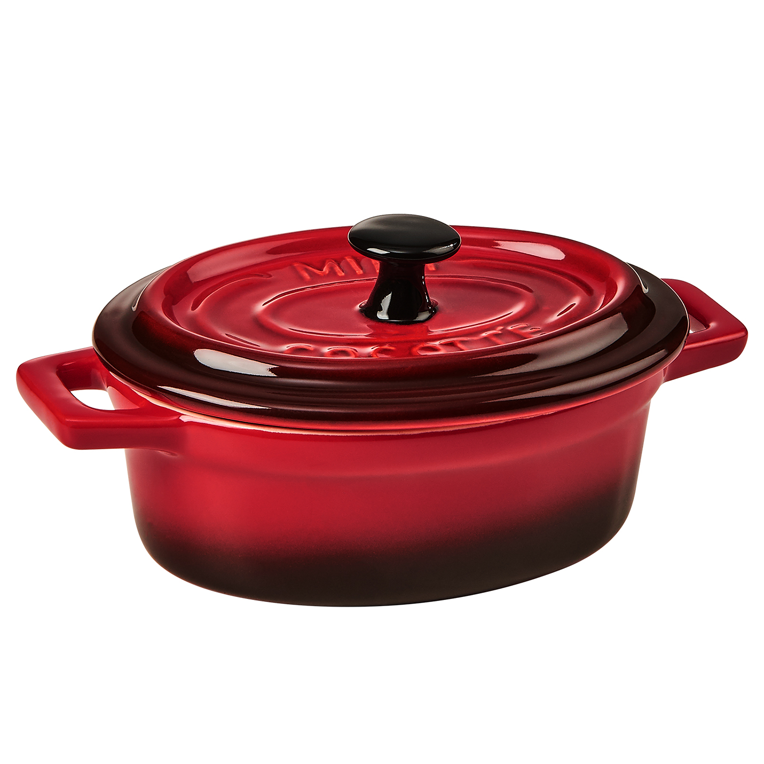 CEST SI BON mini caserola ovala, rosu