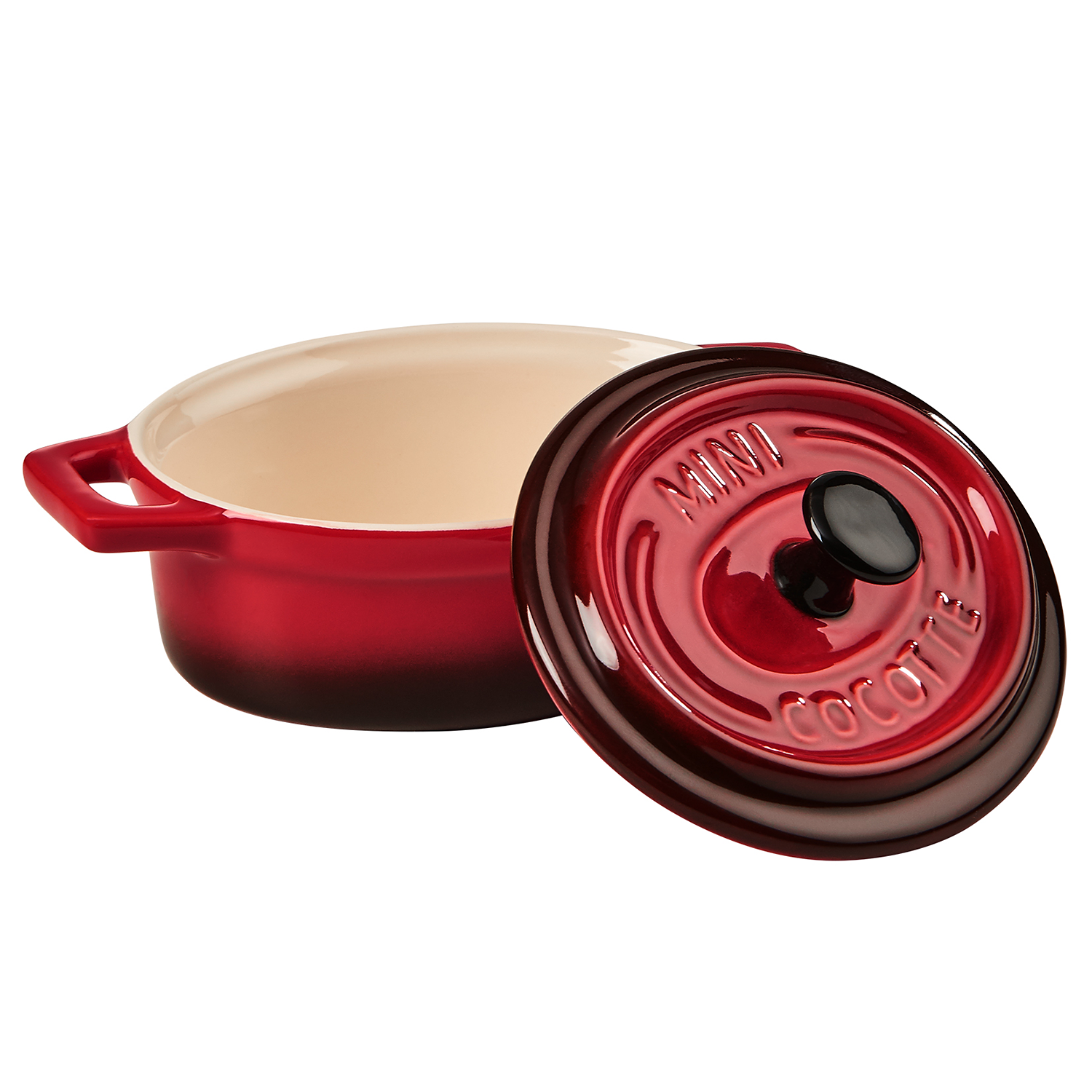 CEST SI BON mini caserola ovala, rosu