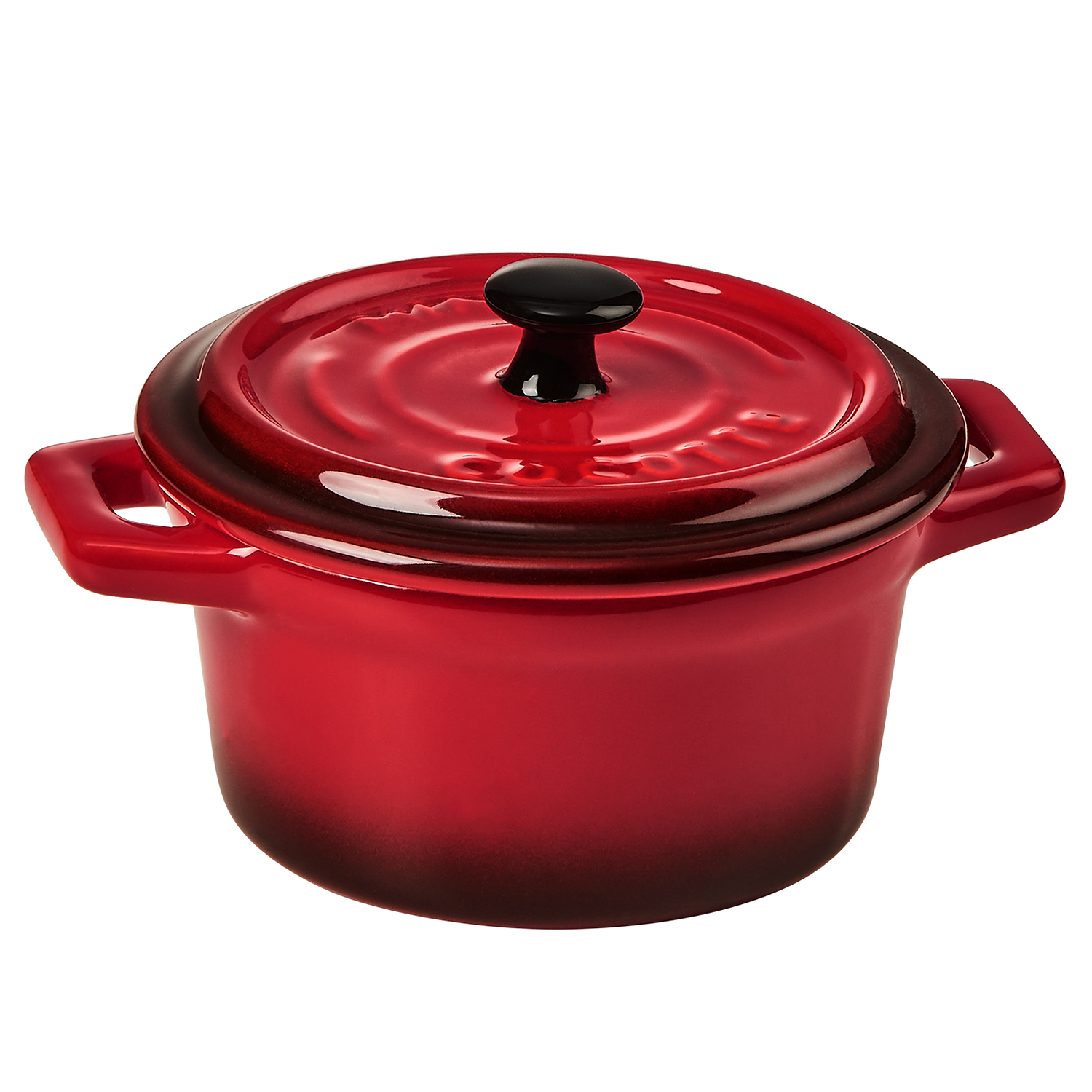 CEST SI BON mini caserola rotunda, rosu