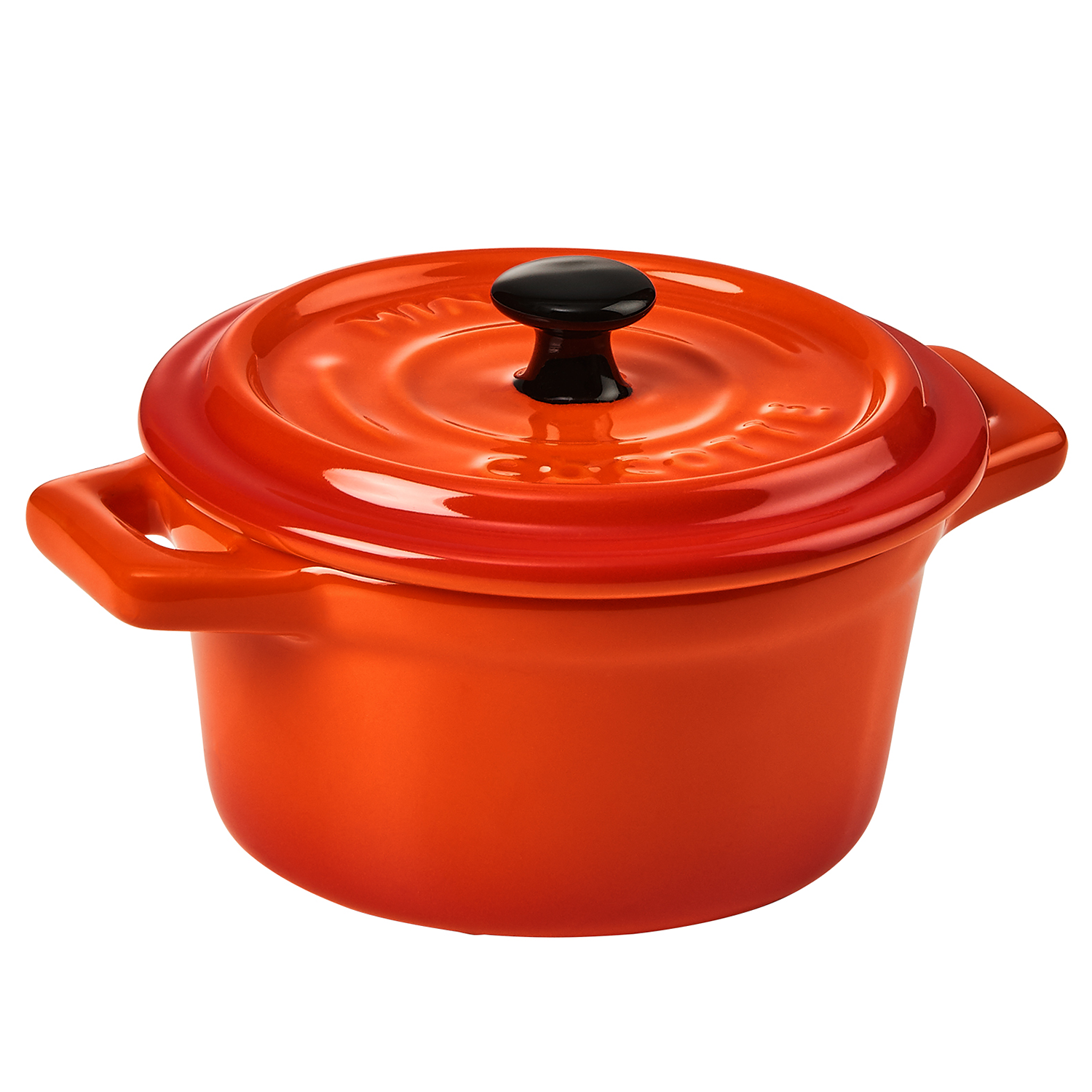 CEST SI BON mini caserola rotunda, portocaliu