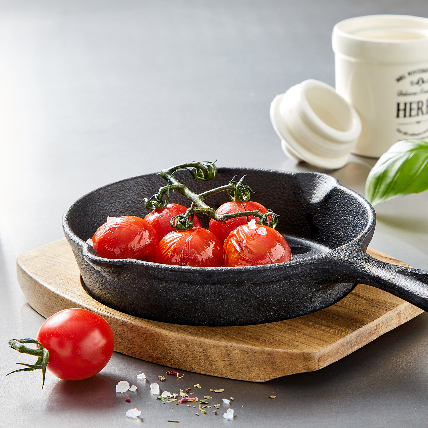 HOT IRON tigaie din fonta cu maner 220 ml