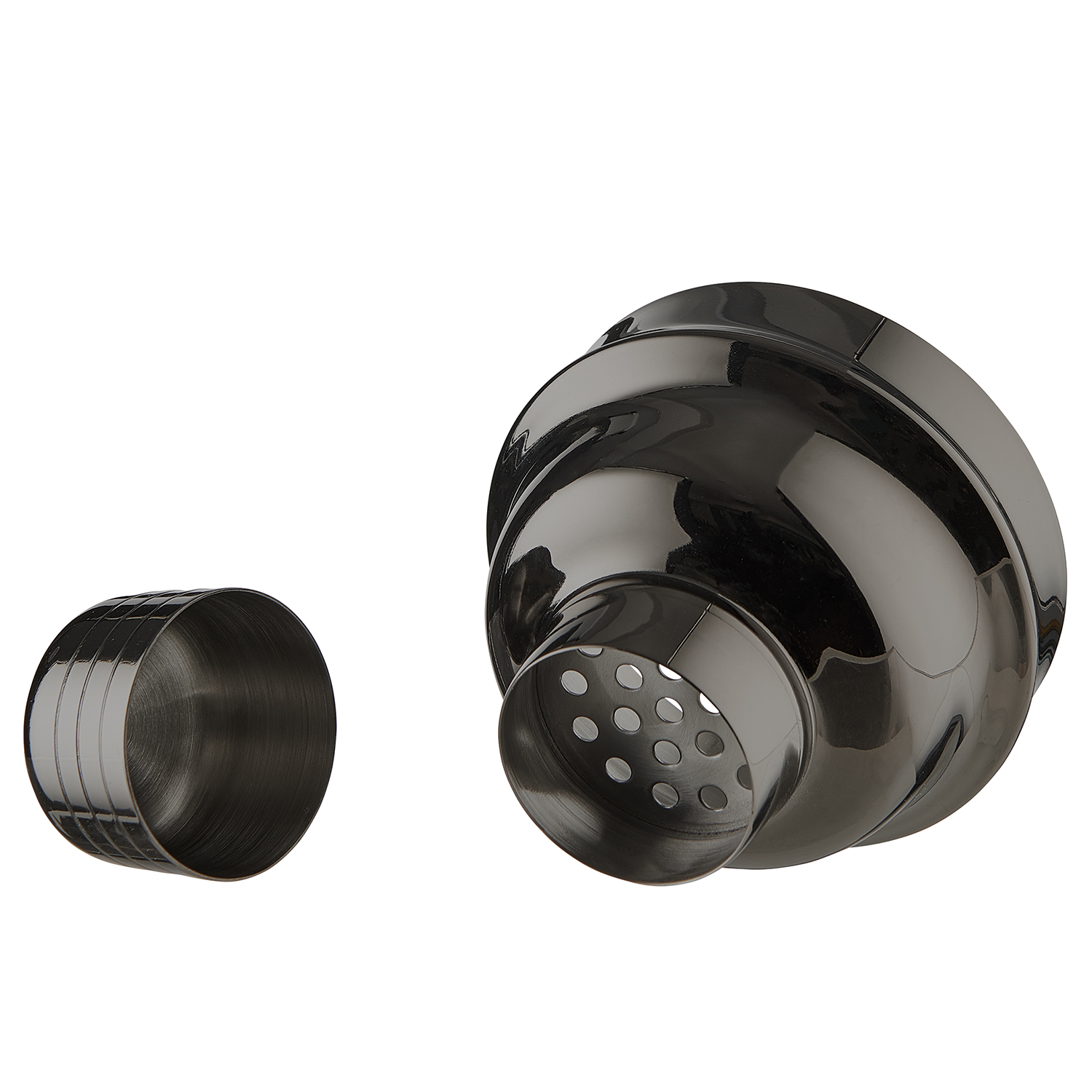 MANHATTAN shaker cocktail inox, negru