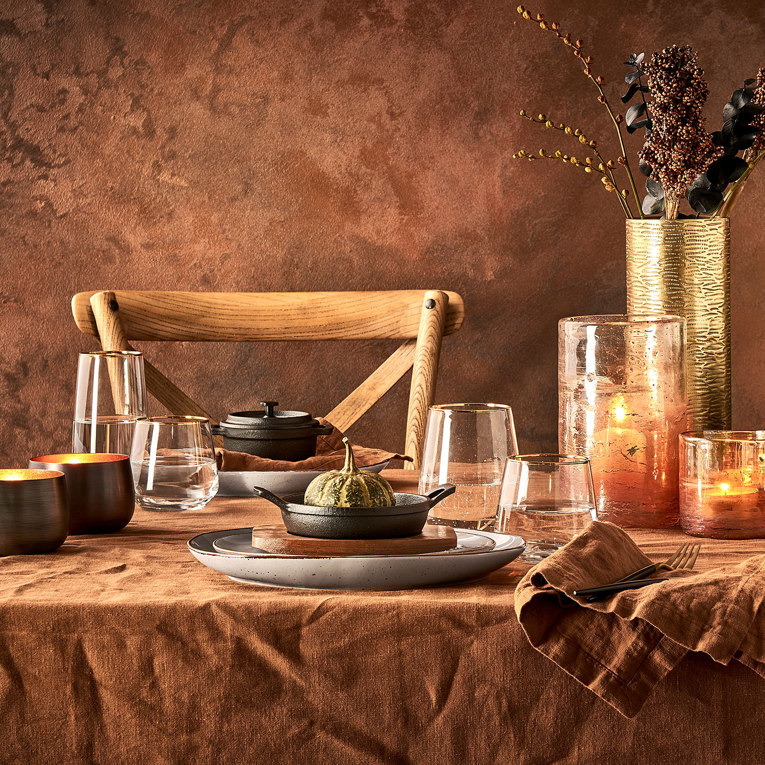 HOT IRON tigaie fonta cu doua manere