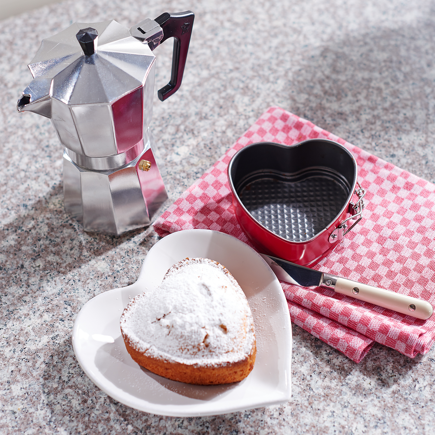 ESPERTO espressor 6 cesti, argintiu