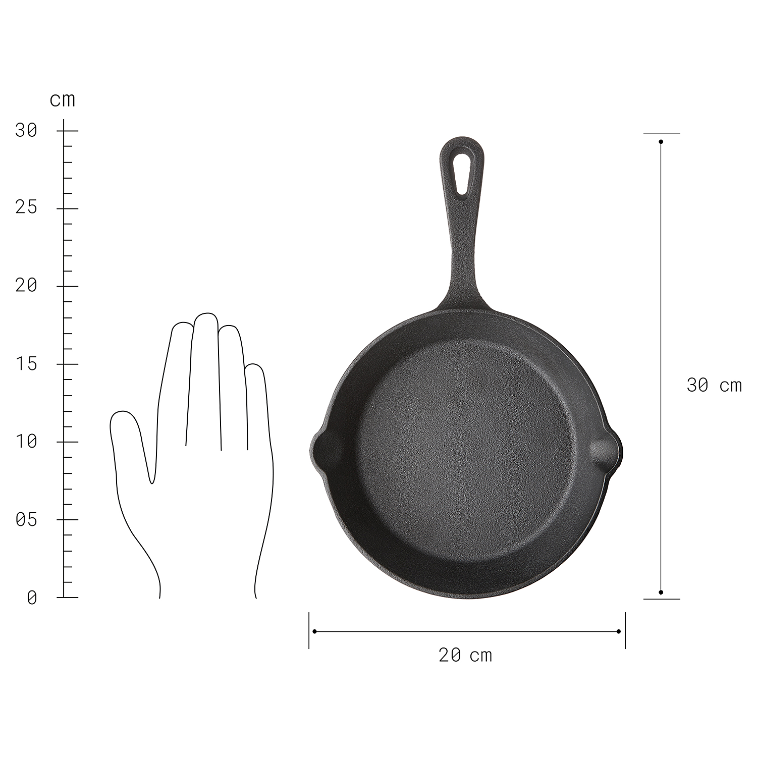 SHAKSHUKA tigaie shakshuka Ø20cm
