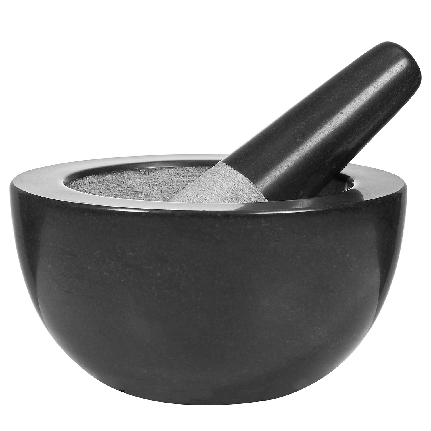 STONEHENGE mojar cu pistil antracit | 15 cm