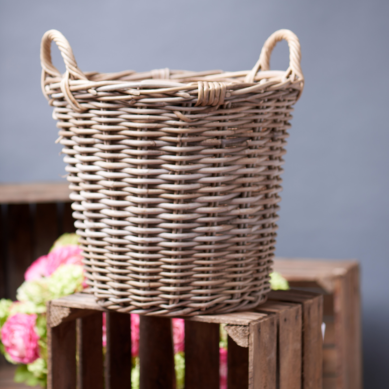 MOSES cos ratan H40cm Ø45cm