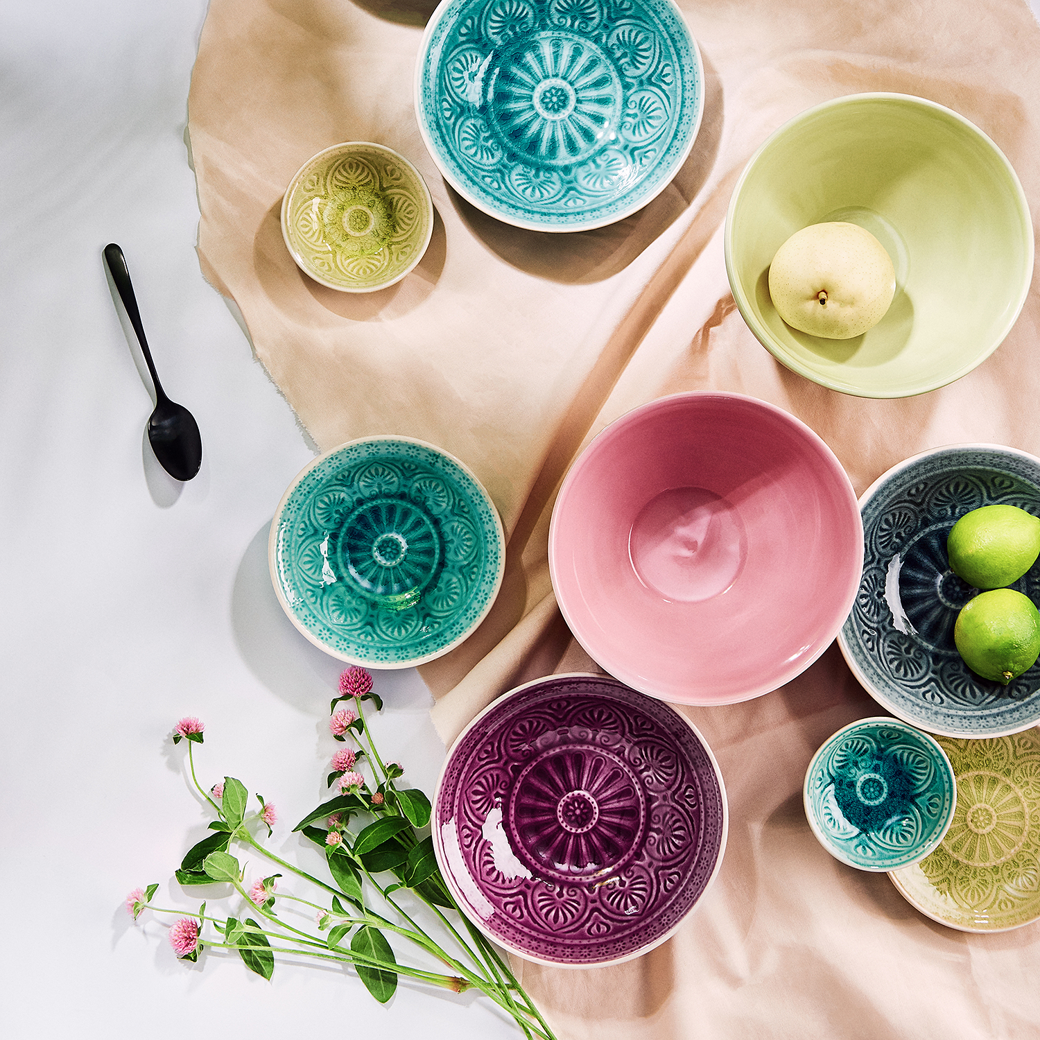 SUMATRA bol Ø9 cm 60 ml, turcoaz