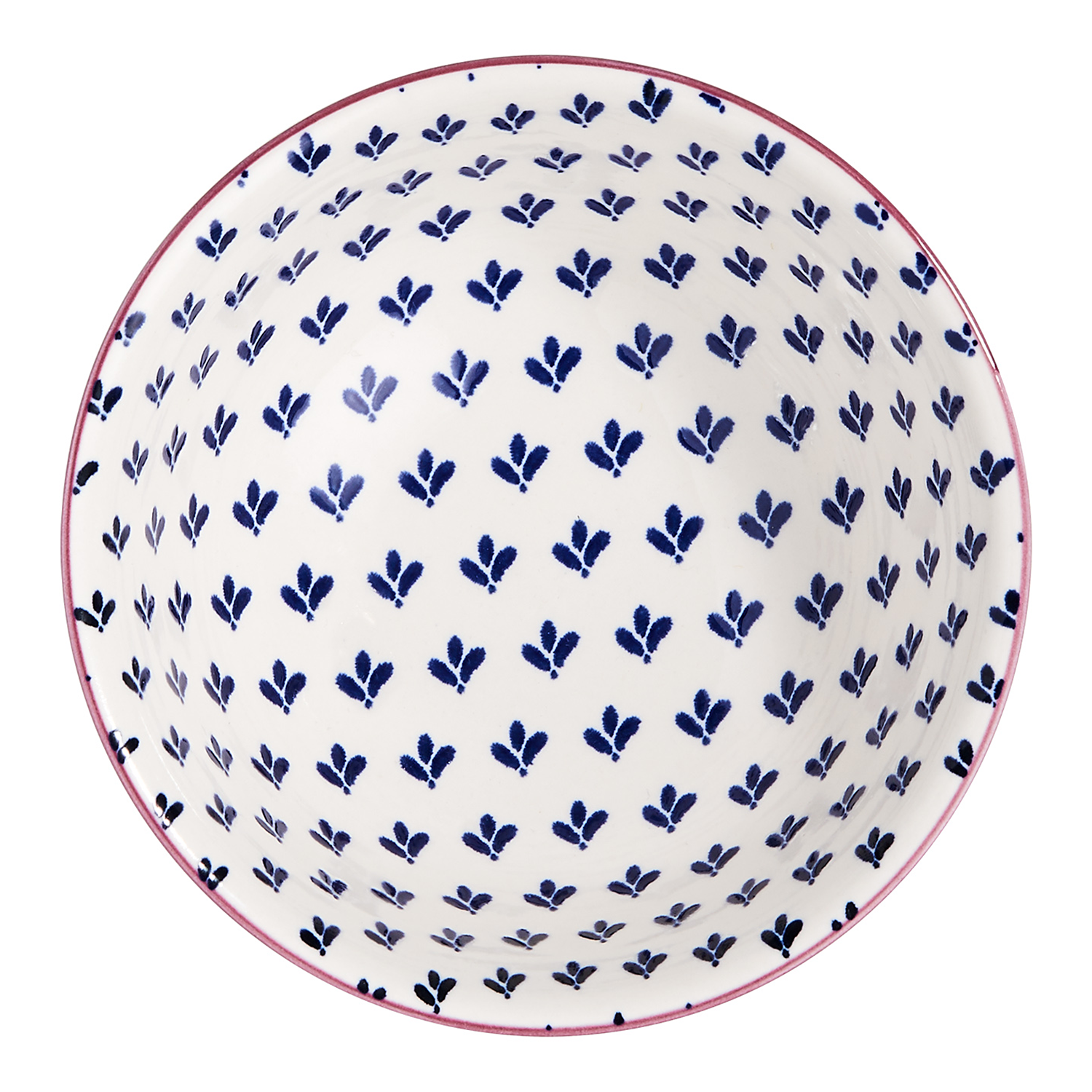 ORNAMENTS bol 240 ml, albastru