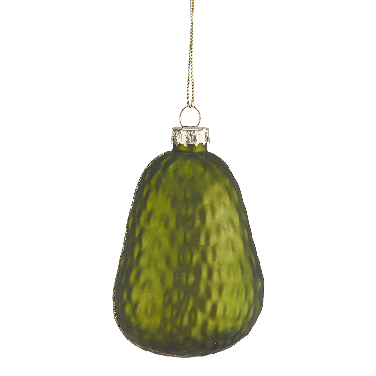 HANG ON ornament sticla avocado