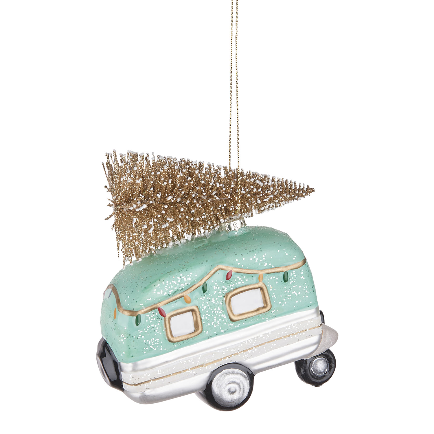 HANG ON ornament sticla rulota mint