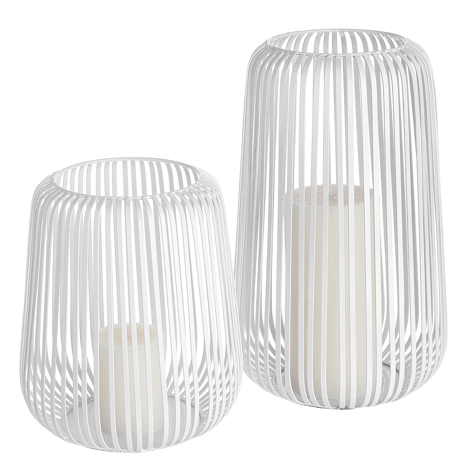 COCOON felinar metalic 25cm, alb