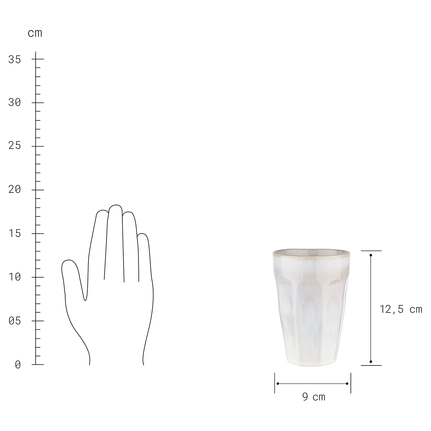 BERGAMO cana Latte Macchiato 330ml, alba