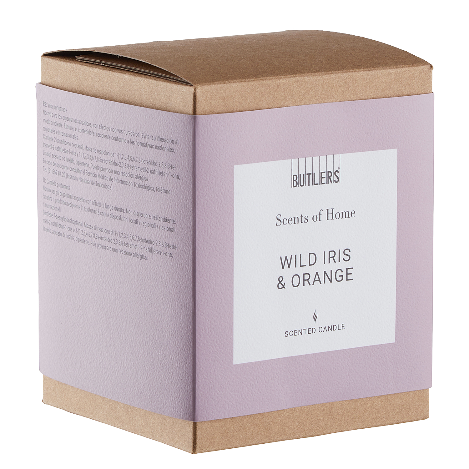 SCENTS OF HOME lumanare parfumata - iris salbatic & portocala