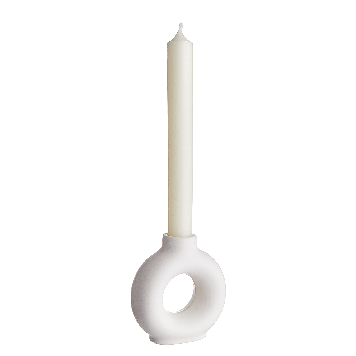 LOOP suport pentru lumanare de cina, bej