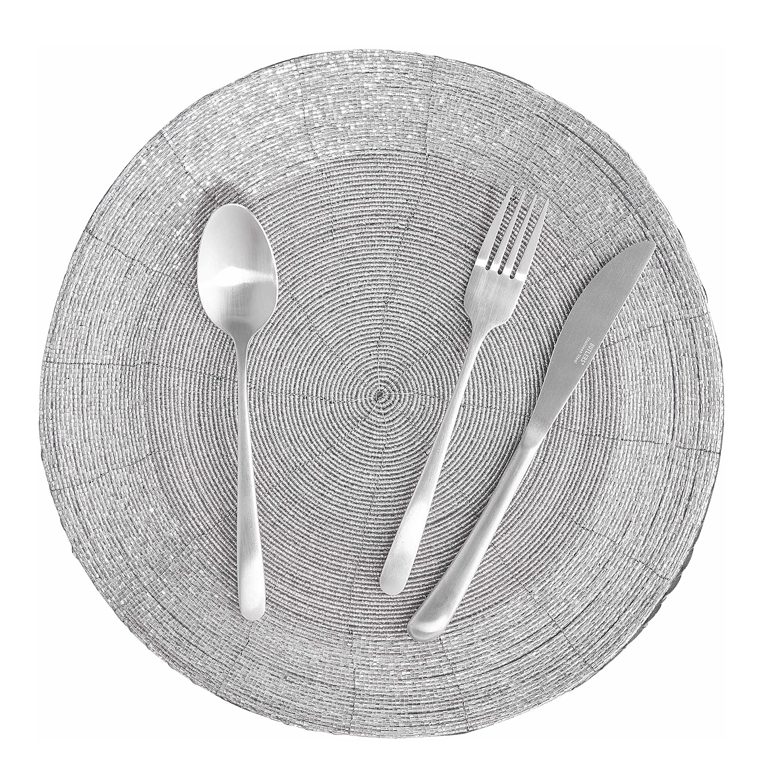 SHINE ON suport farfurie Ø35cm argintiu